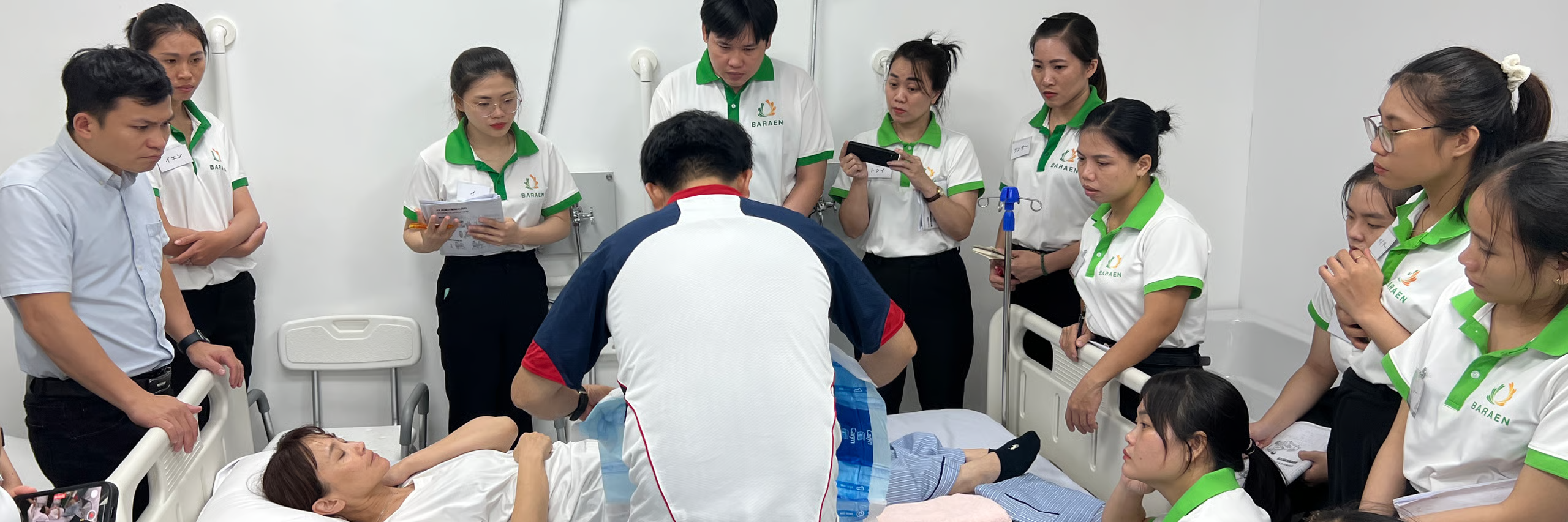 介護の職場風景