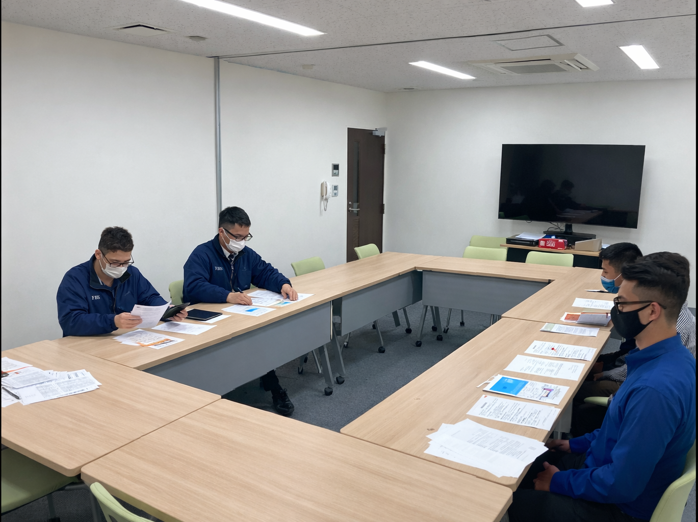 定期面談の様子